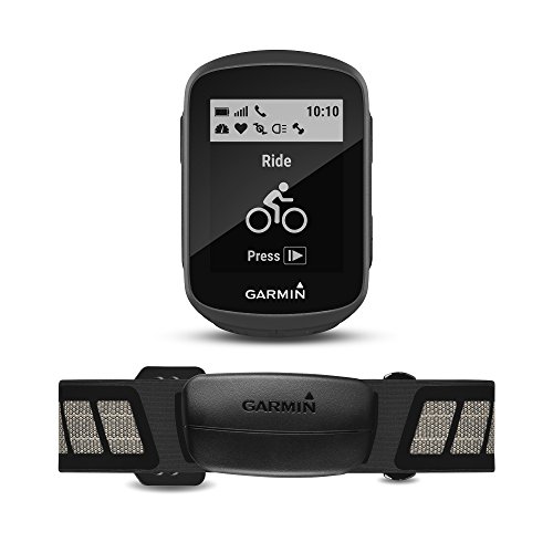 Garmin Edge 130 GPS Bike computer con HR Bundle, nero