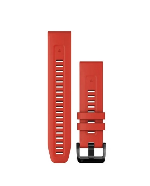 Garmin Garmin Cinturino quickfit 22 in silicone 22mm rosso