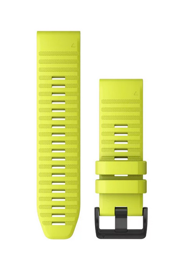 Garmin Cinturino quickfit per fenix 6x pro in silicone giallo