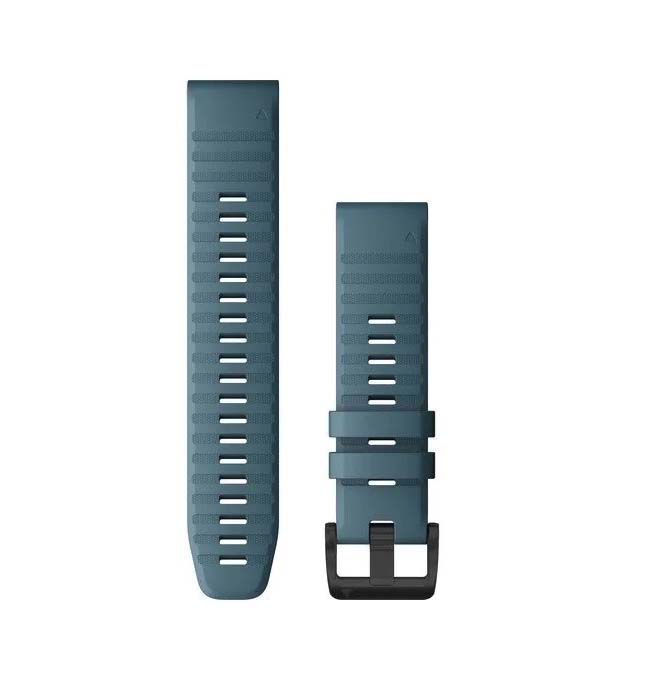 Garmin Garmin Cinturino quickfit per fenix 6 in silicone 22mm blu scuro